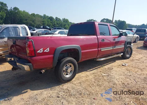 2005 Chevrolet Silverado 2500Hd Ls из США, поврежденный, VIN 1GCHK23U45F809481